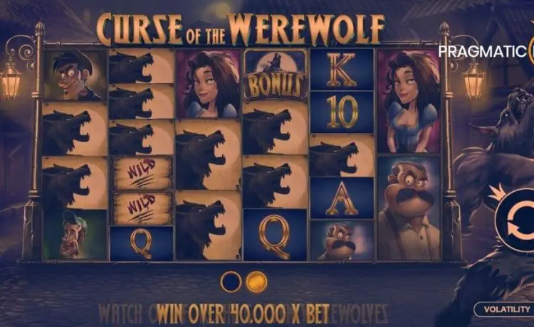 PRAGMATIC PLAY RELEASES FEARSOME CURSE OF THE WEREWOLF MEGAWAYS